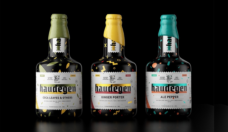 啤酒創意包裝設計,還為其設計了一系列的品牌應用