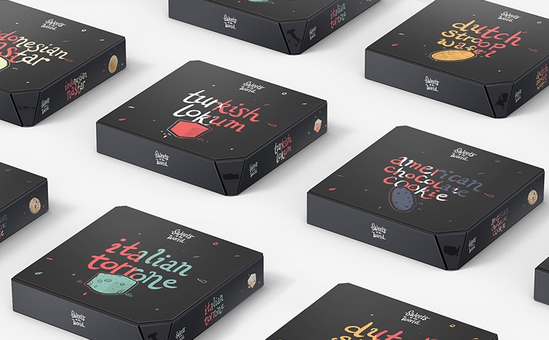 糖果包裝設計，餅干包裝盒設計，手工甜品包裝設計，杭州食品包裝設計公司