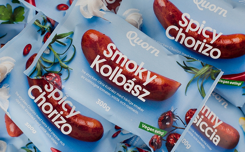 素食食材品牌包裝設計，餐飲食品材料包裝設計，全新食品品牌設計，杭州包裝設計公司