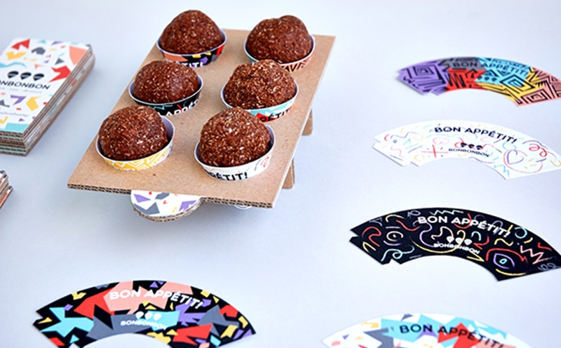 食品椰子球巧克力包裝設計-石特設計，杭州包裝設計專家