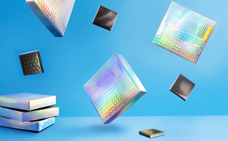 方形小巧克力食品包裝設計，有趣的、意想不到的效果