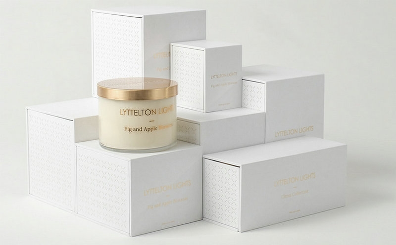 蠟燭包裝設計,生活日用品包裝設計
