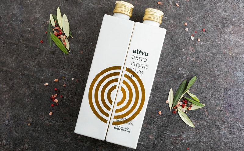 西西里&ldquo;純度&rdquo;食用橄欖油包裝設計