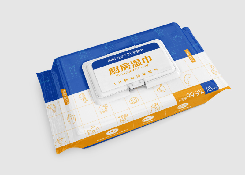 簽約青島國恩四時五紡柔性科技有限公司濕紙巾包裝設計！