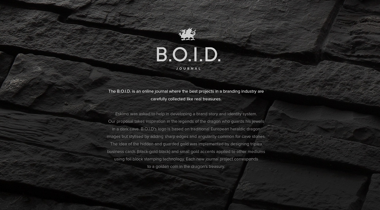 B.O.I.D. 在線雜志品牌VI設計