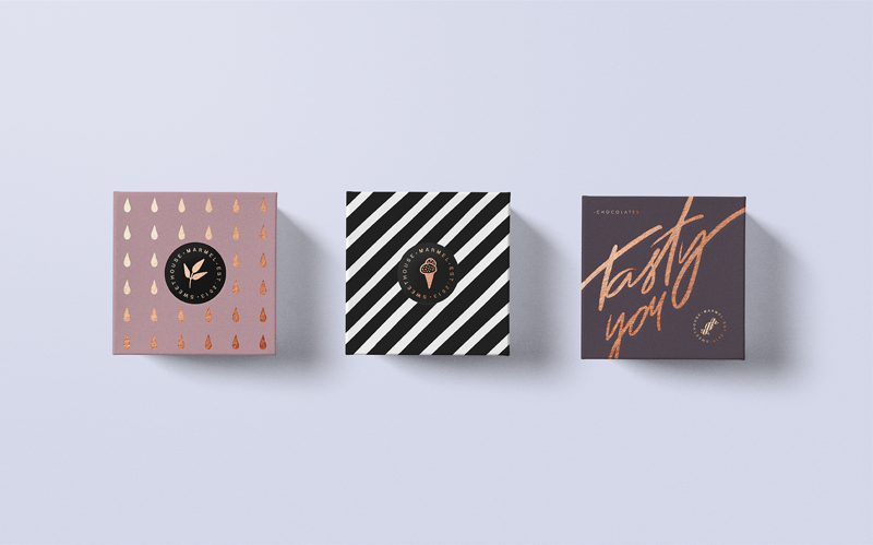 為了博得美人一笑，甜品包裝也是拼了……