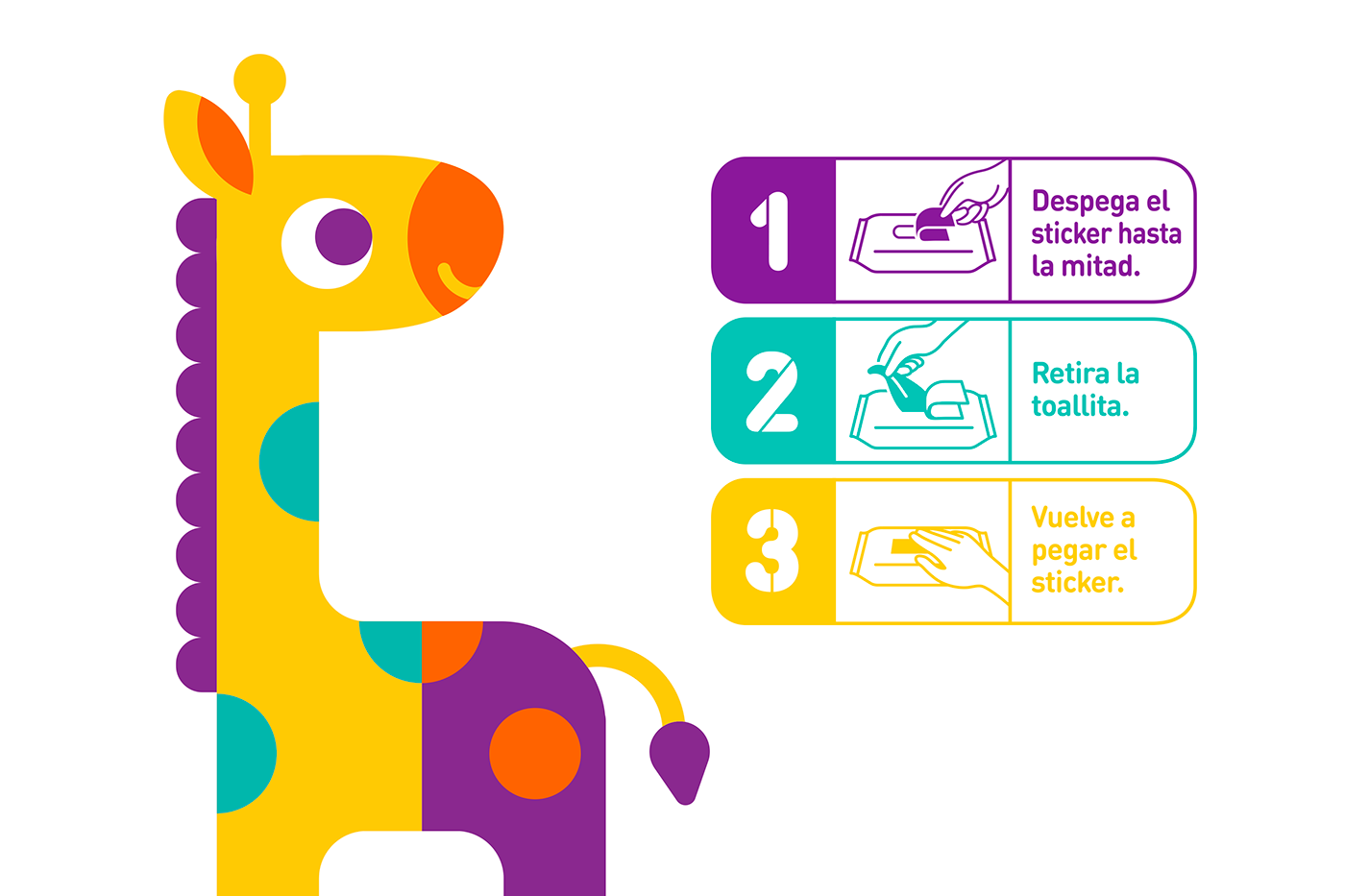 大冒險式嬰兒用品品牌包裝設計，不一樣的紙尿褲設計