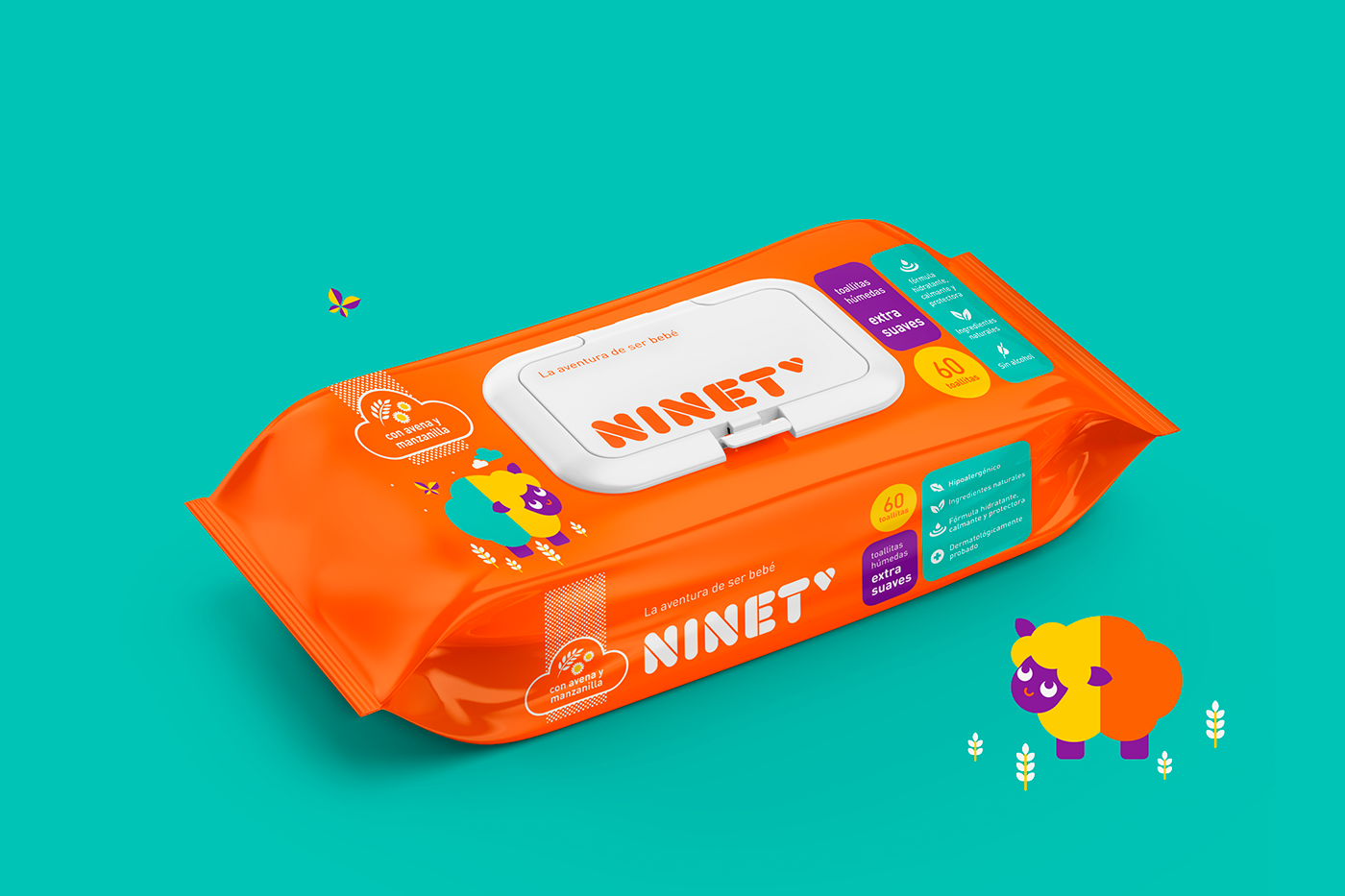 大冒險式嬰兒用品品牌包裝設計，不一樣的紙尿褲設計