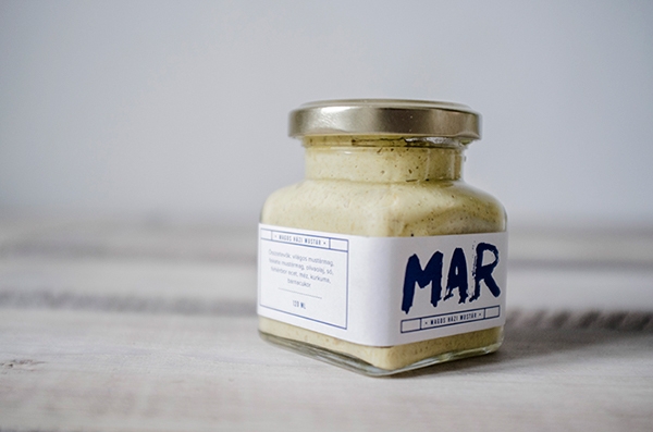 最為刺激的餐飲用品佐料，芥末醬產品包裝設計