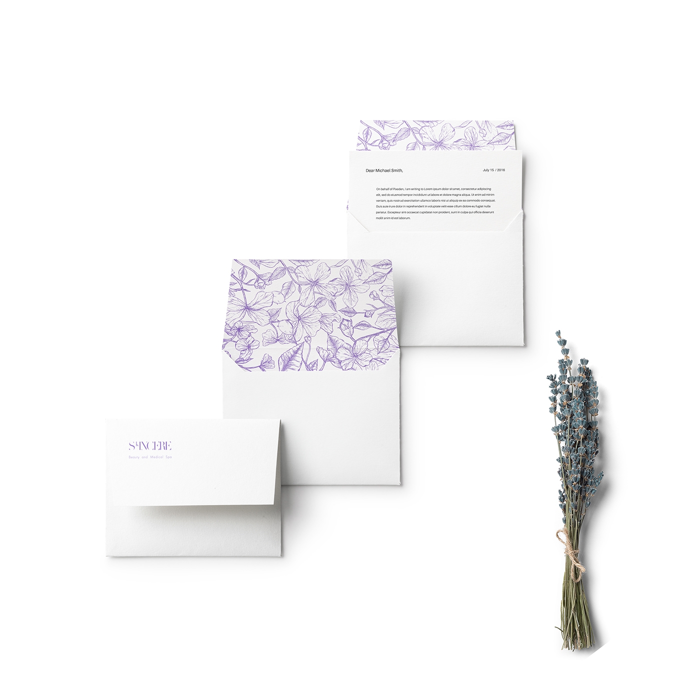 豪華水療中心護膚用品產品品牌包裝設計