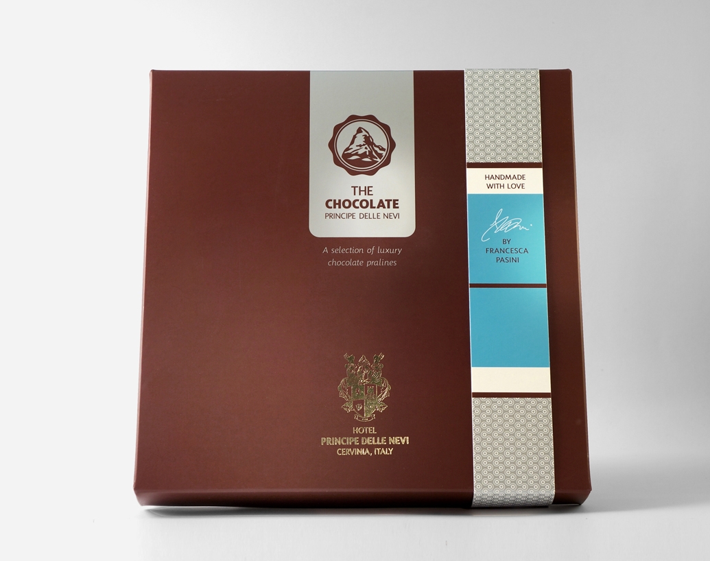 意大利豪華巧克力品牌包裝設計，專為酒店而定制