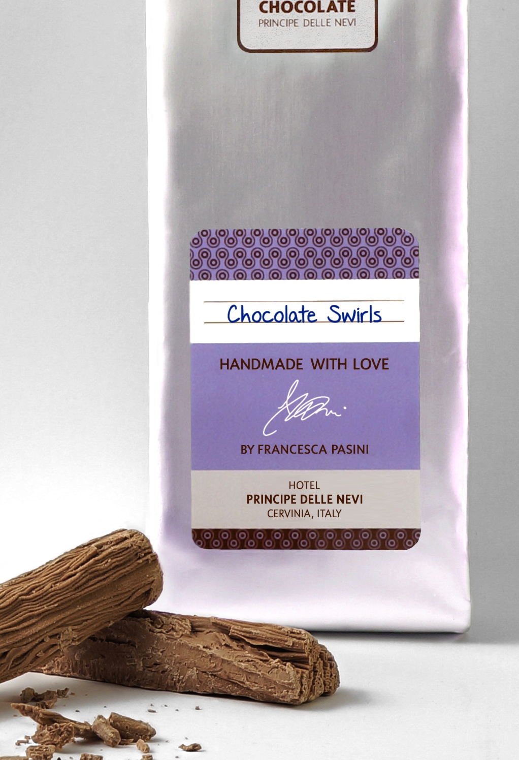 意大利豪華巧克力品牌包裝設計，專為酒店而定制