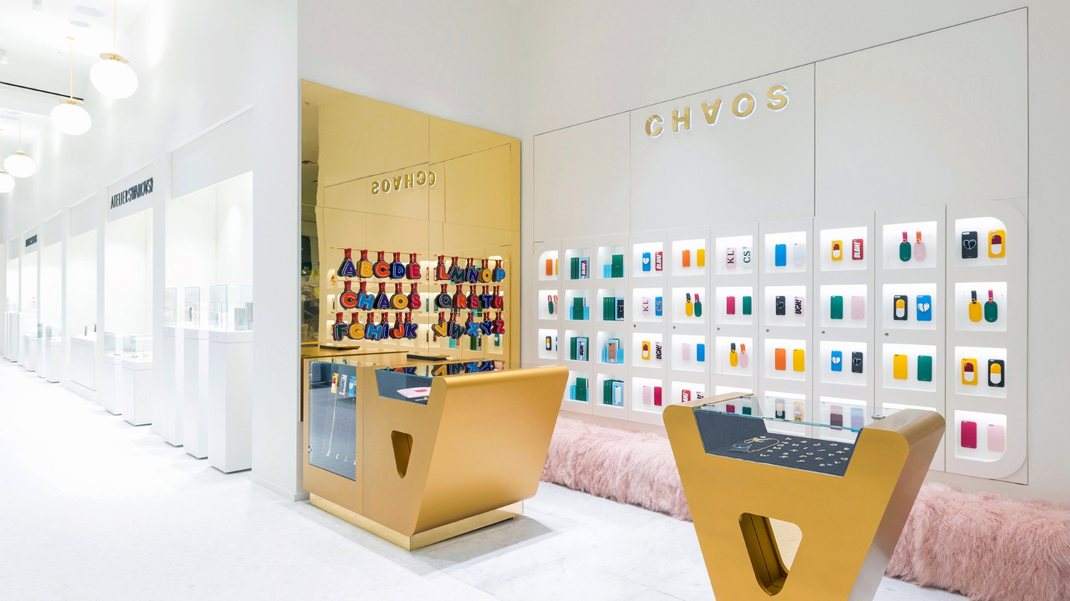 時尚配飾品牌個性配飾手機殼、護身符、拉鏈等創意產品包裝設計