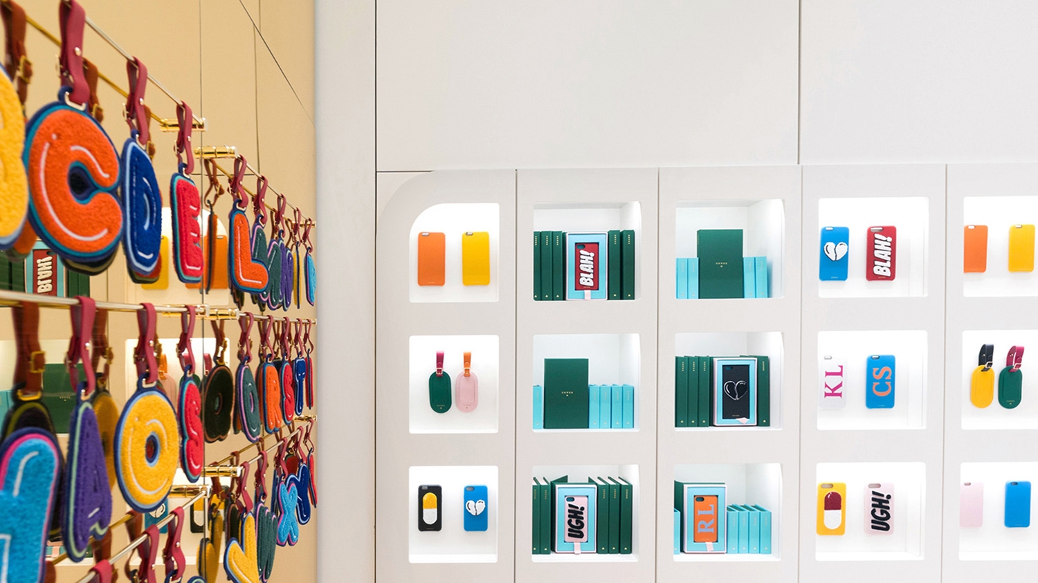 時尚配飾品牌個性配飾手機殼、護身符、拉鏈等創意產品包裝設計