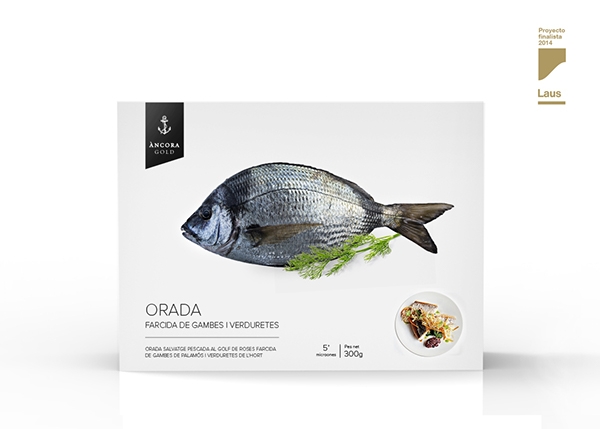 新鮮餐飲食材，冷凍海鮮食品包裝設計