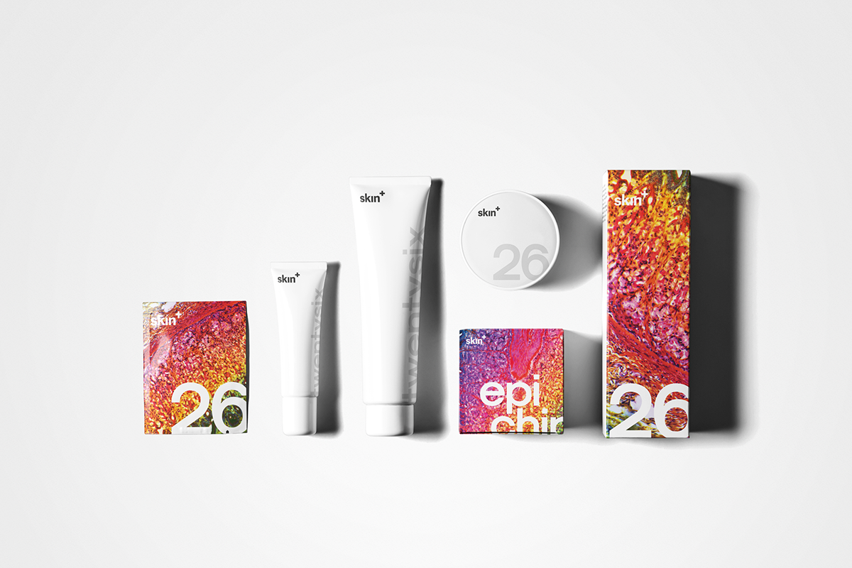 不一樣的 “皮膚+ ” ，化妝品護膚品牌包裝設計