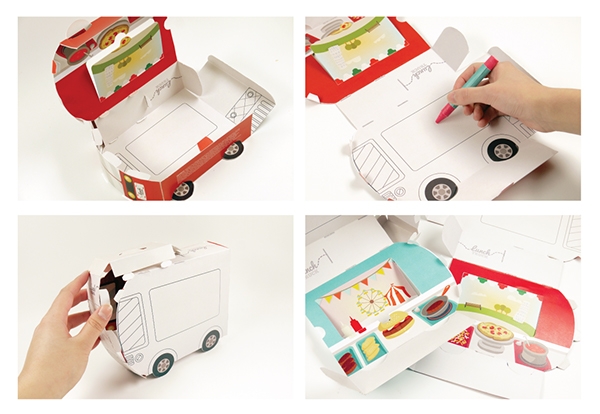 創意兒童餐飲包裝設計，激發小孩的創造力，媽媽們不在為孩子挑食擔心啦！