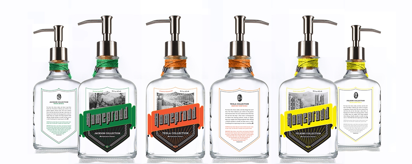 HI，man！ 男性豪華家庭護理用品品牌包裝設計