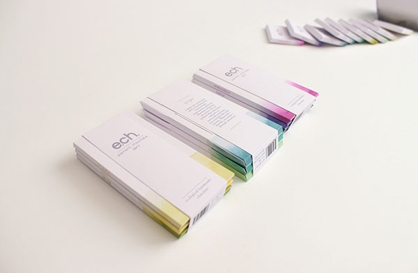 彩色之光， 生態手工巧克力食品包裝設計工程。