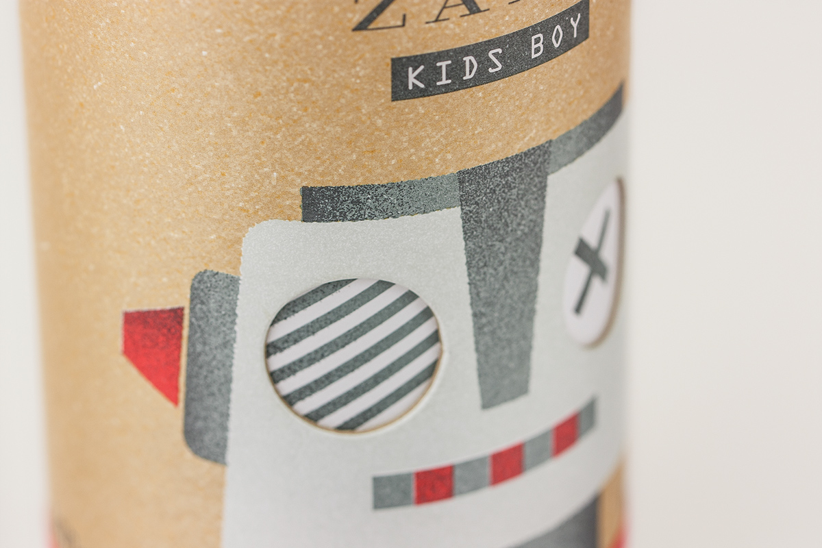 兒童化妝品之家-Zara嬰兒兒童香水包裝設計