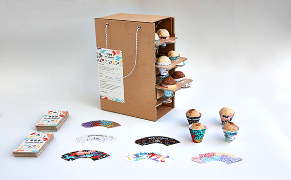 春季野餐食品椰子球巧克力包裝設計-石特設計，杭州包裝設計專家