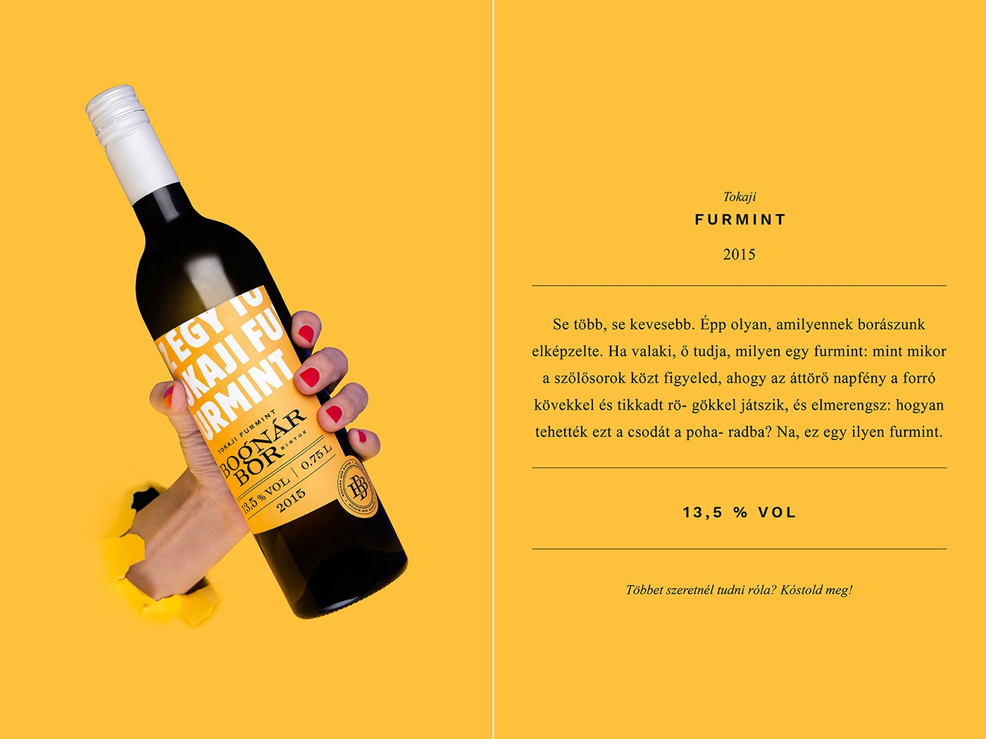 Bognar家族的年輕葡萄酒包裝設計，我們只需要更年輕