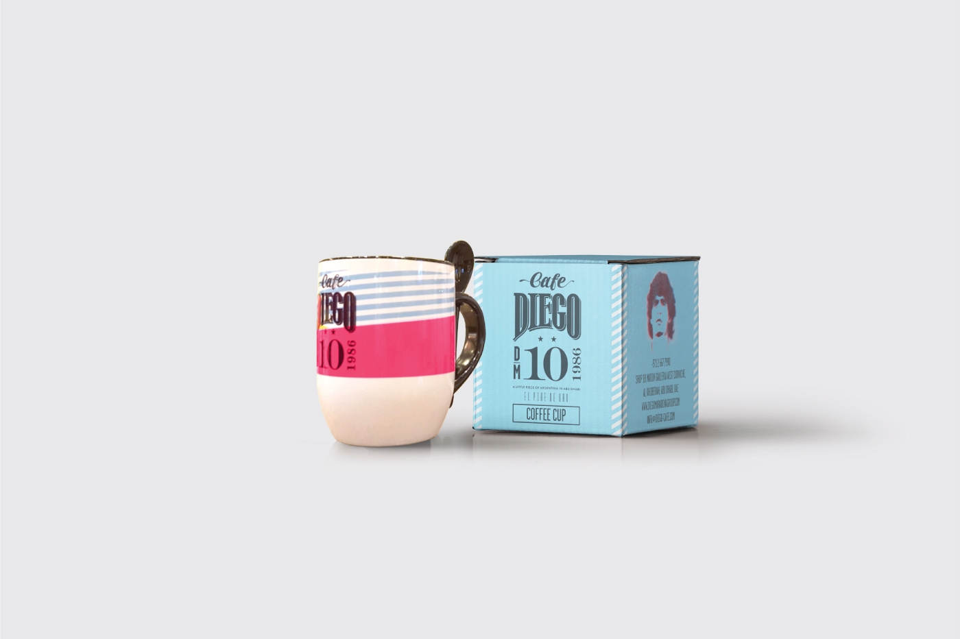 Cafe Diego咖啡館產品品牌包裝設計