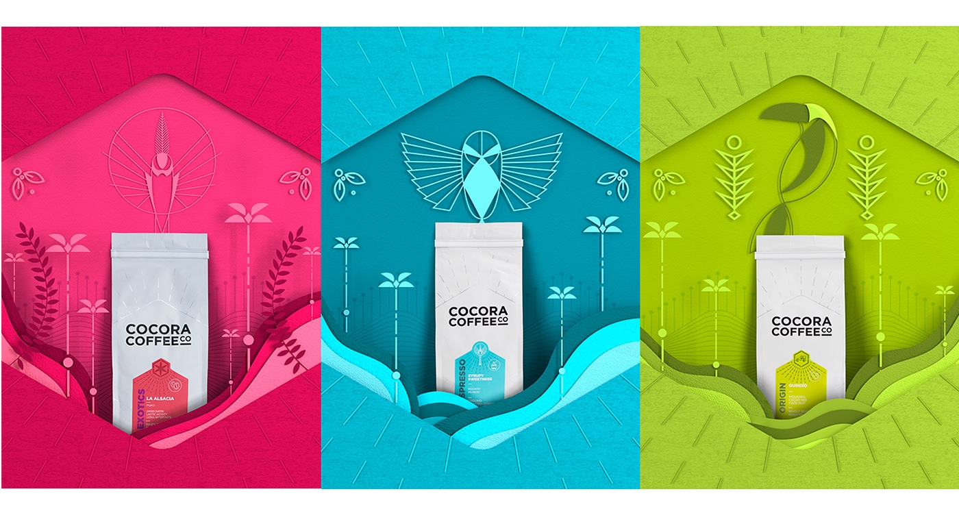 為一個咖啡杯，一個街角咖啡店，做整體的品牌包裝設計