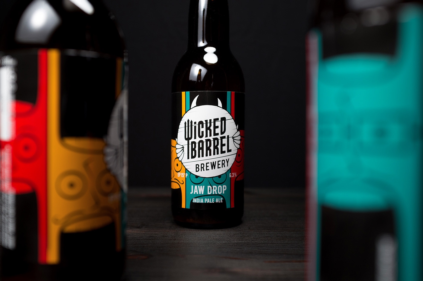 邪惡的啤酒包裝設計，喝了會掉下巴哦