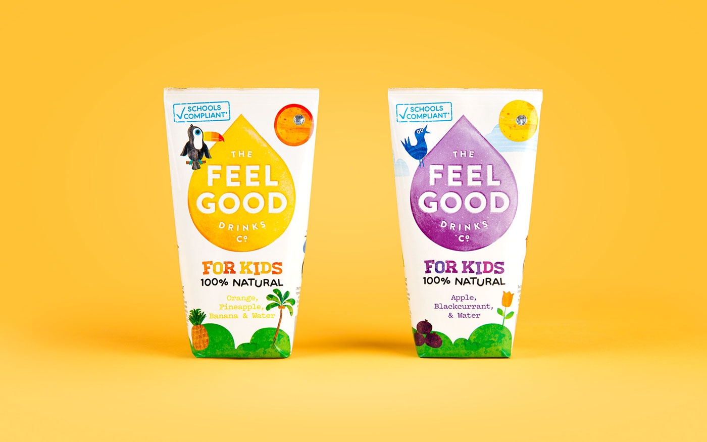 注重心態的飲料包裝設計