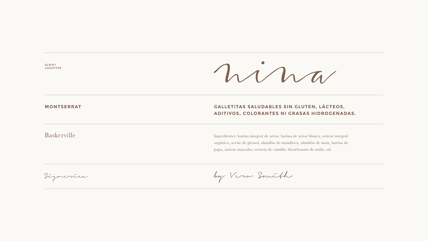 金色（香草）、巧克力色（可可和巧克力）和檸檬姜系列餅干食品包裝設計