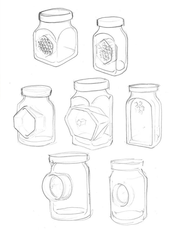 見過喝蜂蜜的，見過舉著蜂巢喝蜂蜜的嗎？｜奇特蜂蜜包裝設計