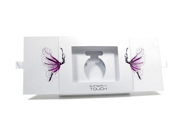 少女起舞幻化成蝶，少女心爆棚的香水包裝！