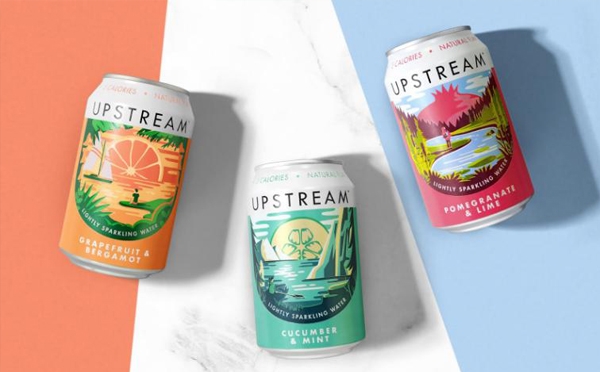 打開通往另一個世界的神奇之窗，帶你享受生活中片刻的寧靜｜蘇打水包裝設計